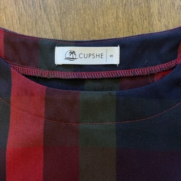 CASUAL PLAID DRESS - Picture 3 of 3